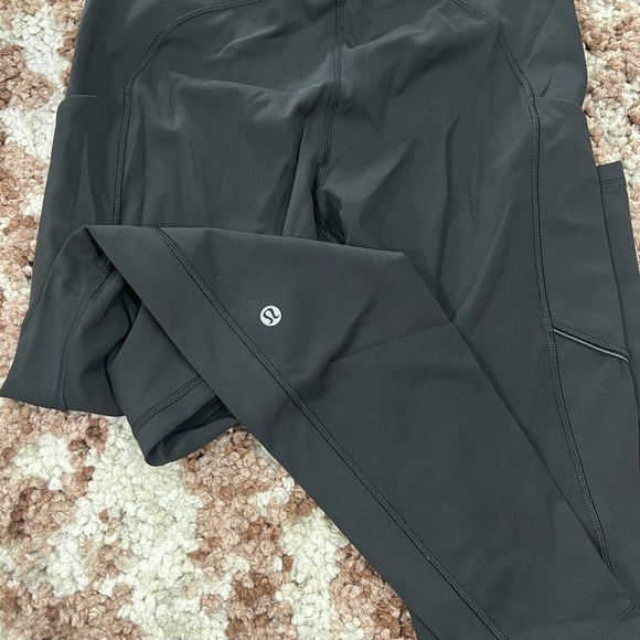 Black Athletic Leggings - Picture 3 of 5